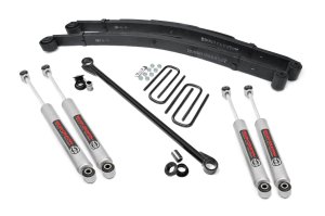 Ford F-250 Super Duty Suspension Lift Kit - Front - Rough Country - 2.5 Inch Leveling Kit, Leaf Spring - '99-'04 Ford F-250 Super Duty Suspension Lift Kit - Front - Rough Country - 2.5 Inch Leveling Kit, Leaf Spring - '99-'04